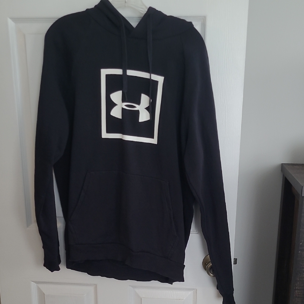 Under Armour Black and White Men's Hoodie